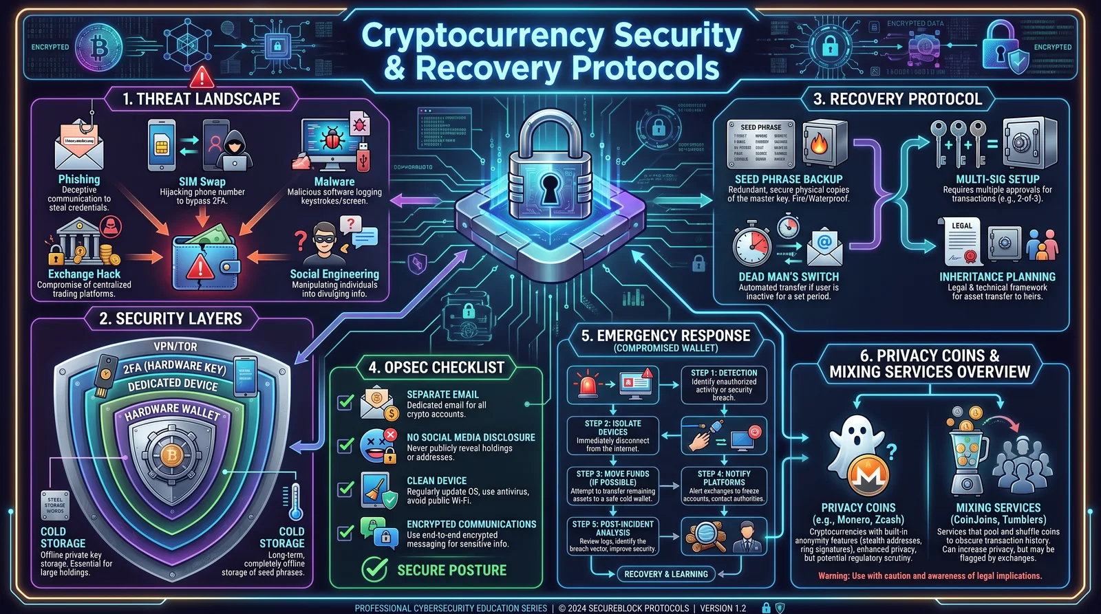 Cryptocurrency Operational Security — The Practitioner's Shield