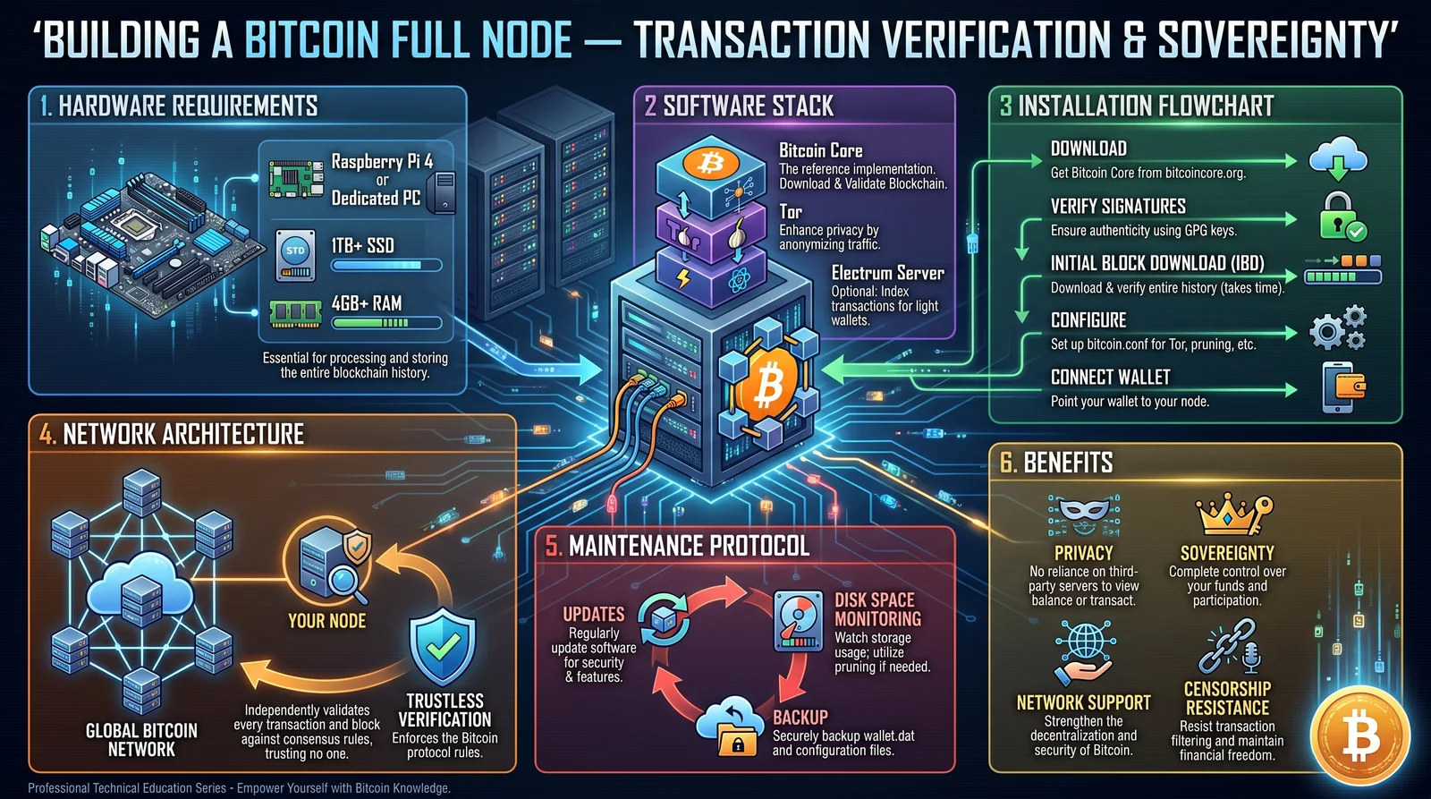 Building & Operating a Bitcoin Full Node