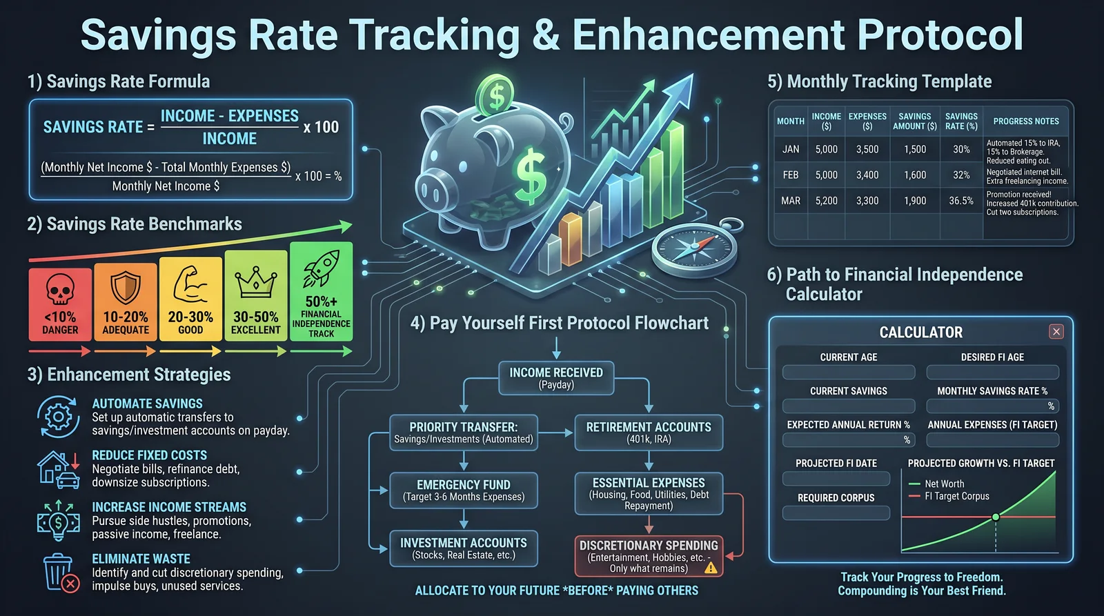 Savings Rate Tracking & Enhancement Protocol
