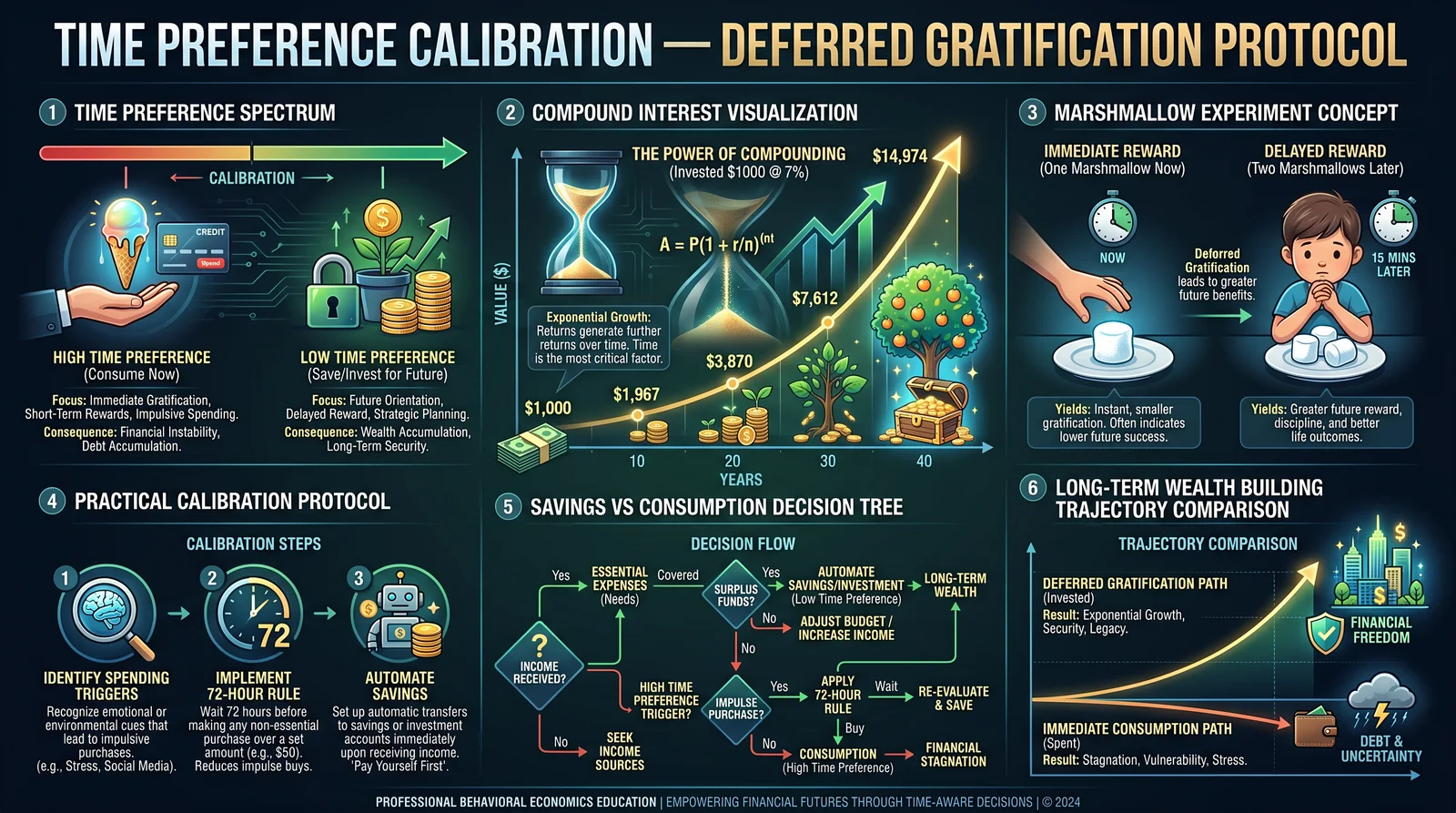 Time Preference Calibration — The Foundation of Wealth