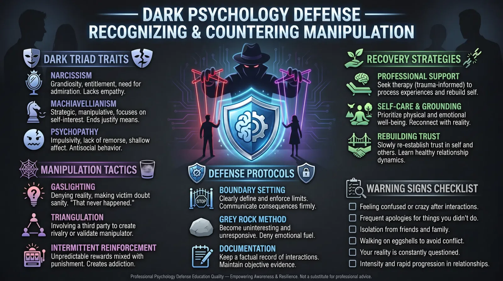 Dark Psychology Defense