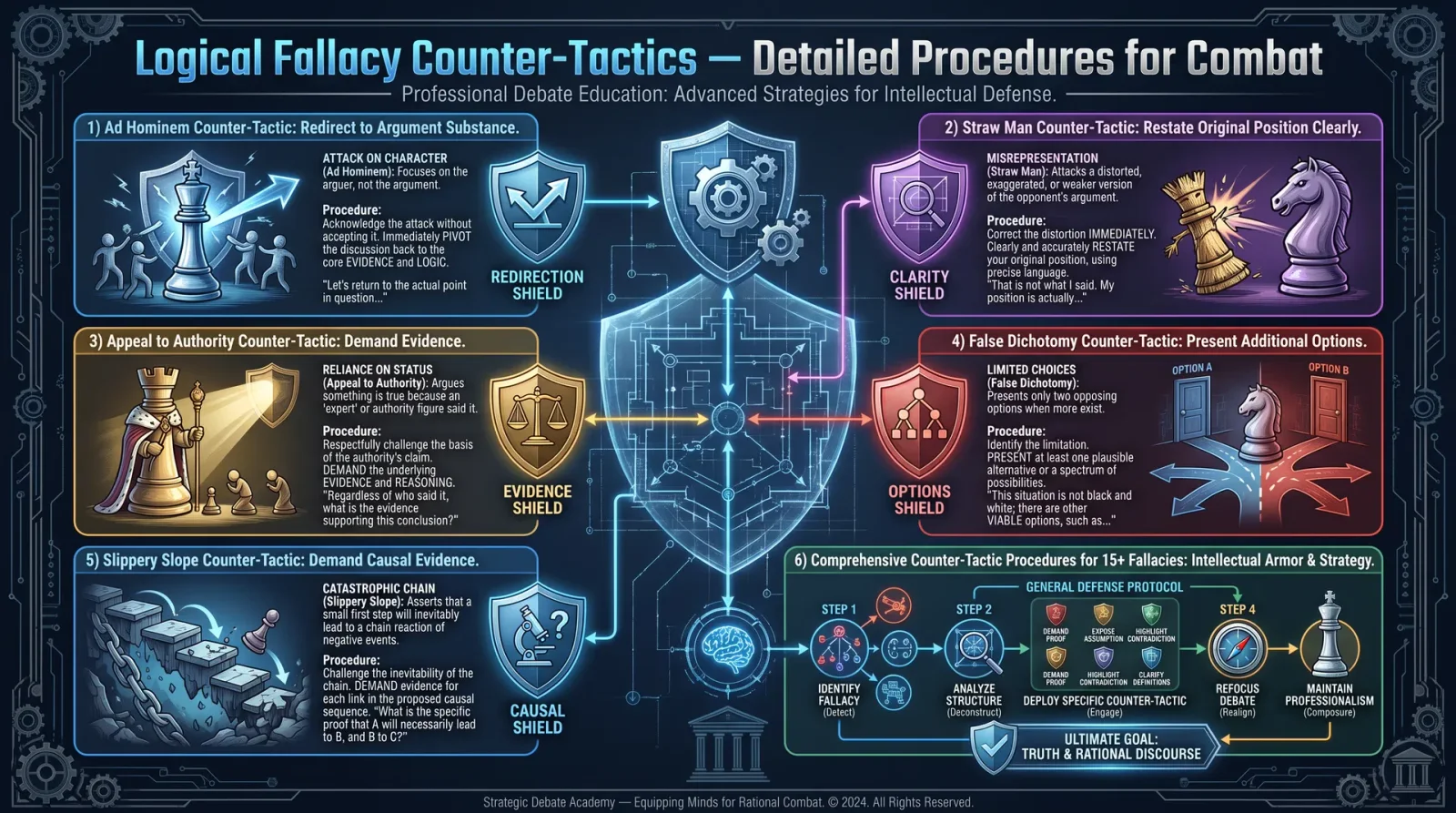 Logical Fallacy Counter-Tactics