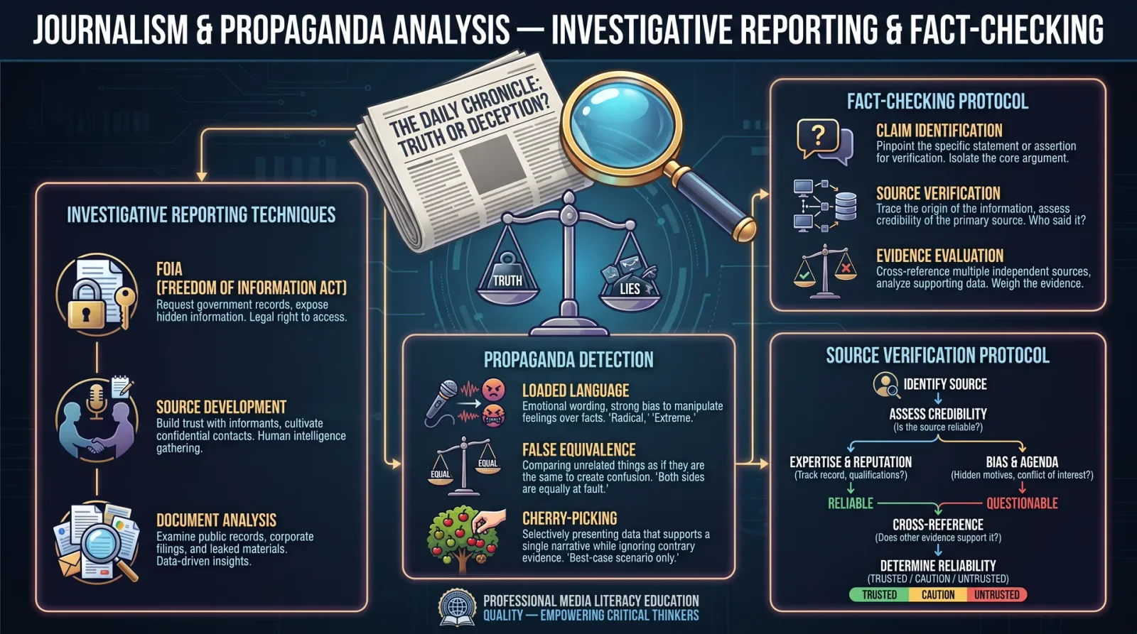 Journalism & Propaganda Analysis
