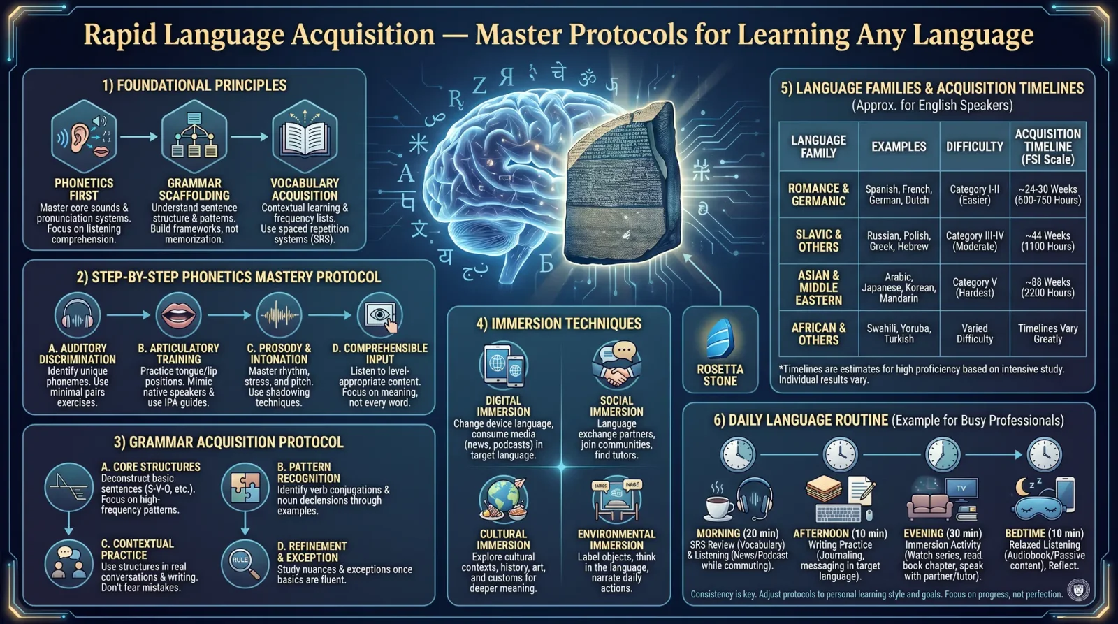 Rapid Language Acquisition