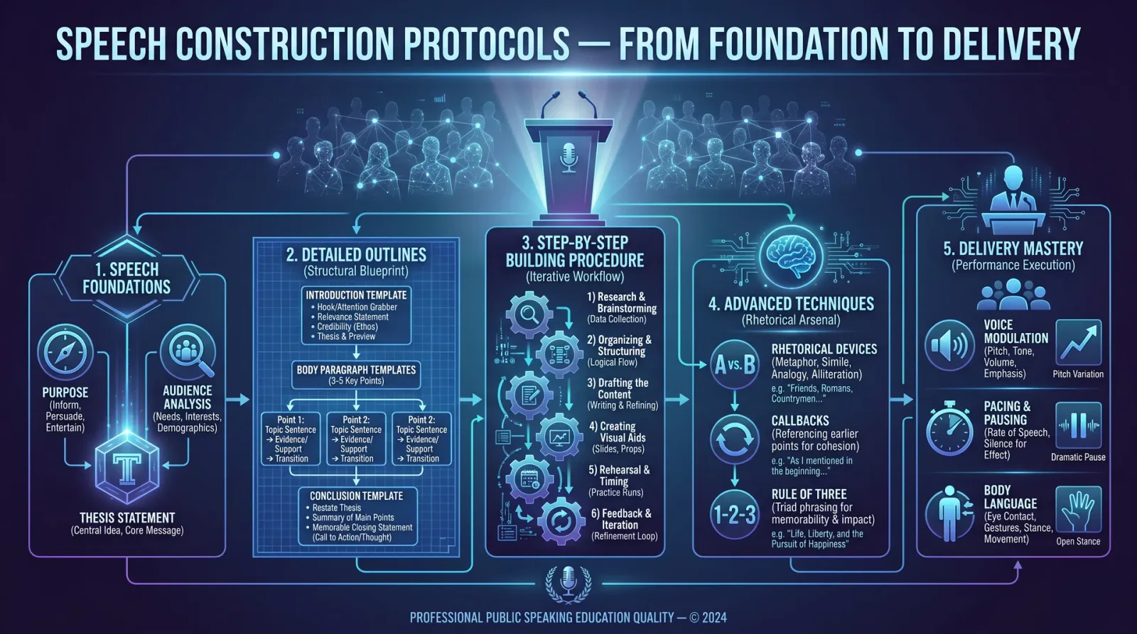 Speech Construction Protocols
