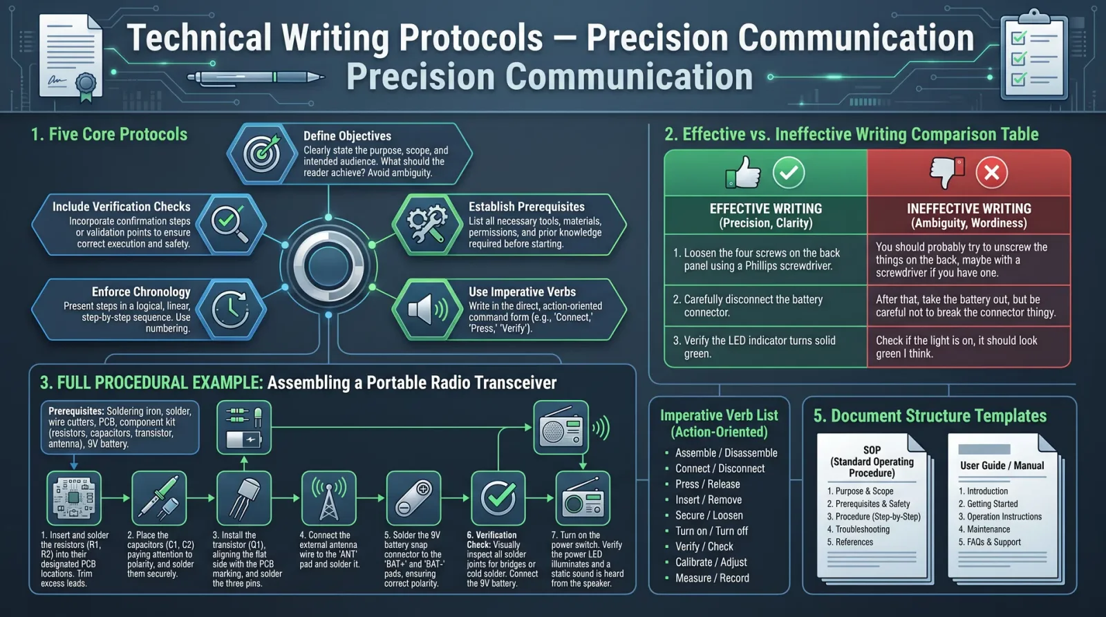Technical Writing Protocols