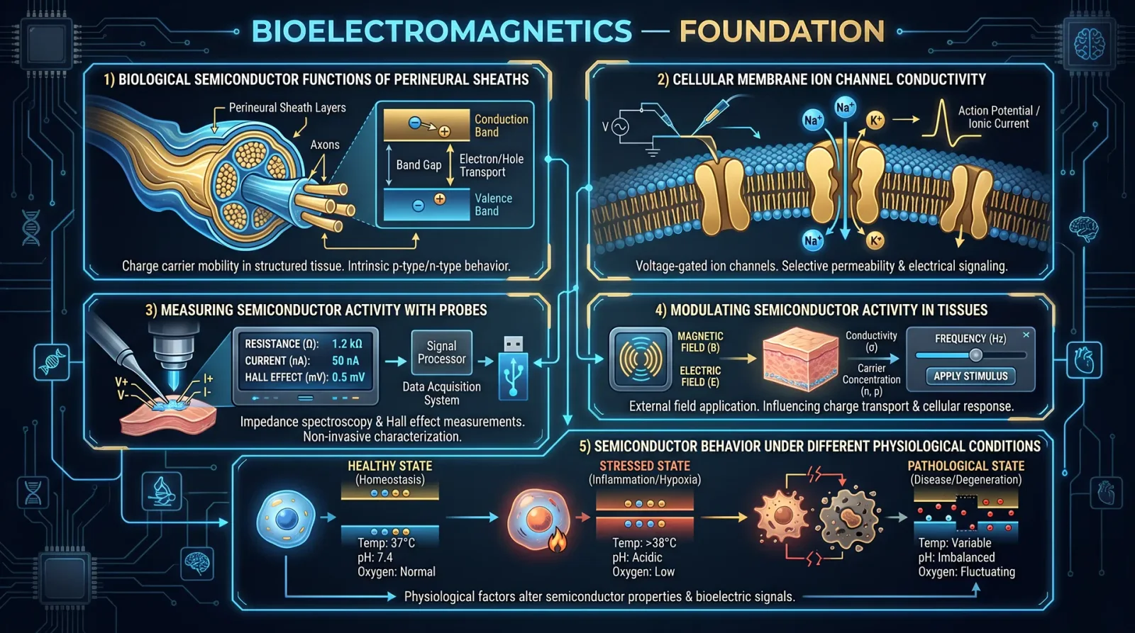 Bioelectromagnetics — Perineural Semiconductor Foundation