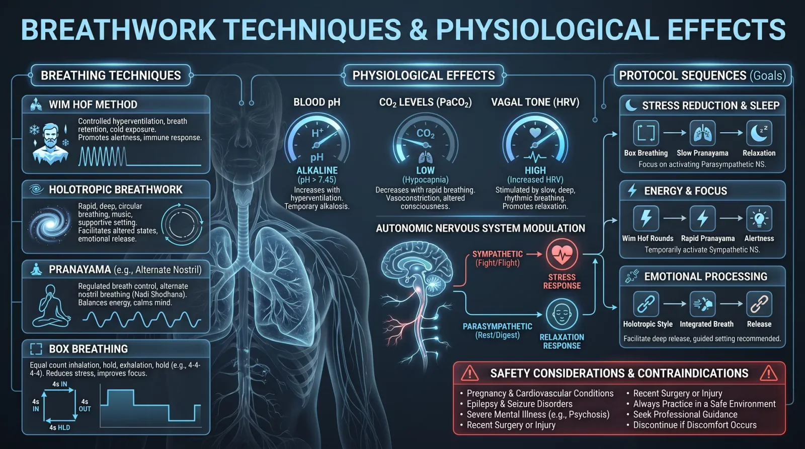 Breathwork Techniques & Physiological Effects