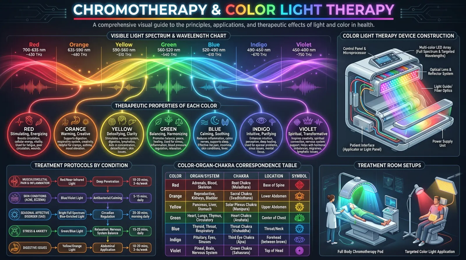 Chromotherapy & Color Light Therapy