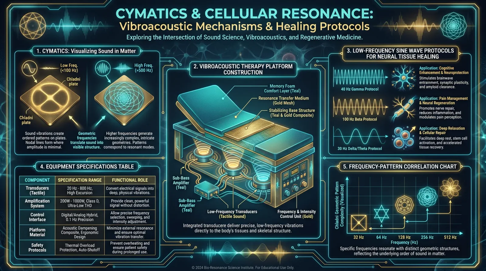 Cymatics & Cellular Resonance Patterns