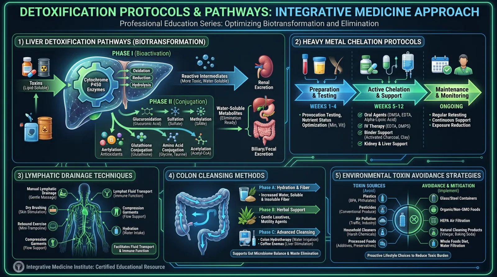 Detoxification Protocols & Pathways