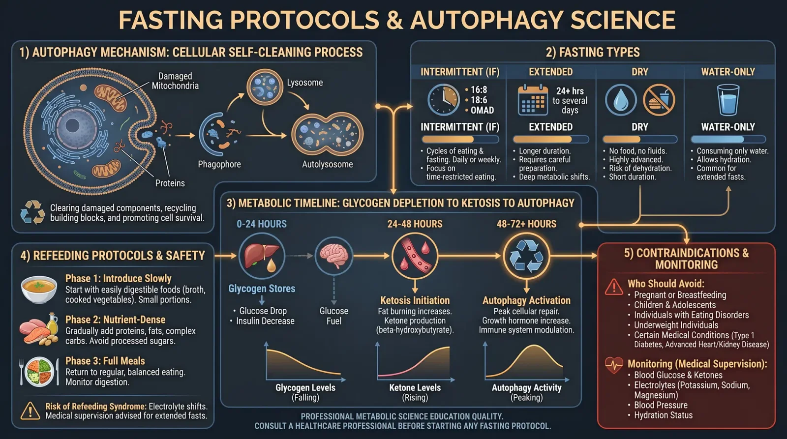 Fasting Protocols & Autophagy Science