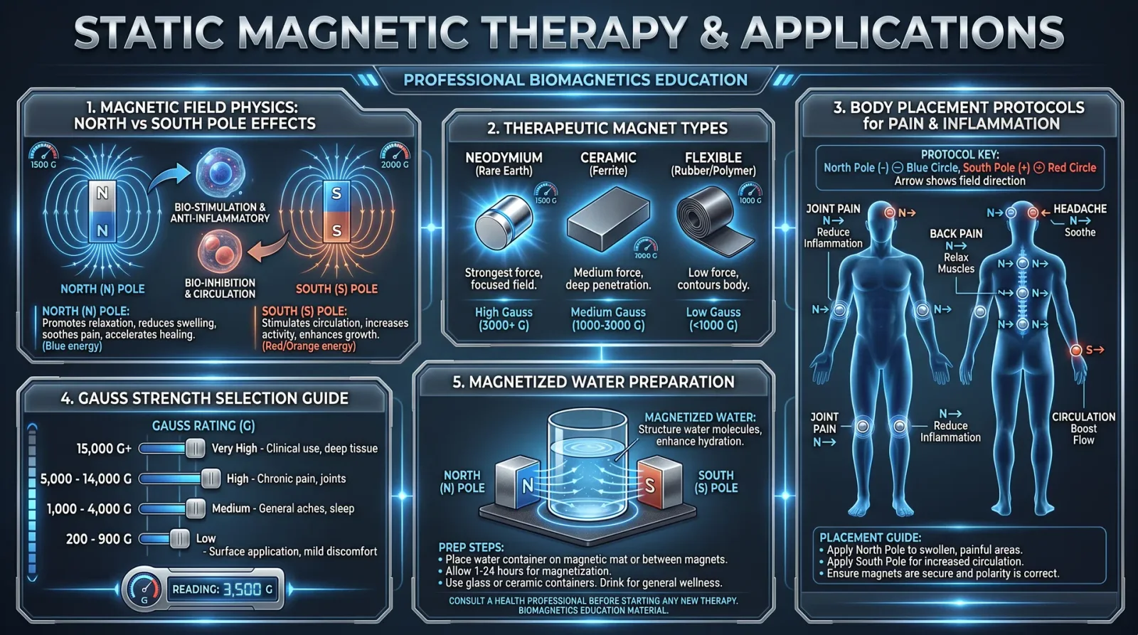 Static Magnetic Therapy & Applications