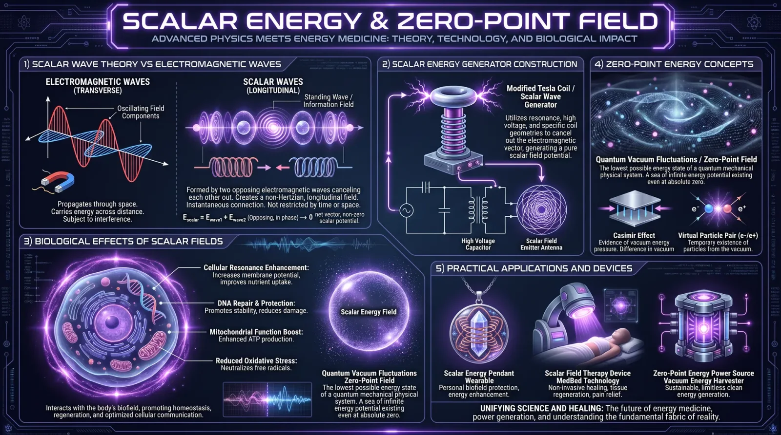 Scalar Energy & Zero-Point Field