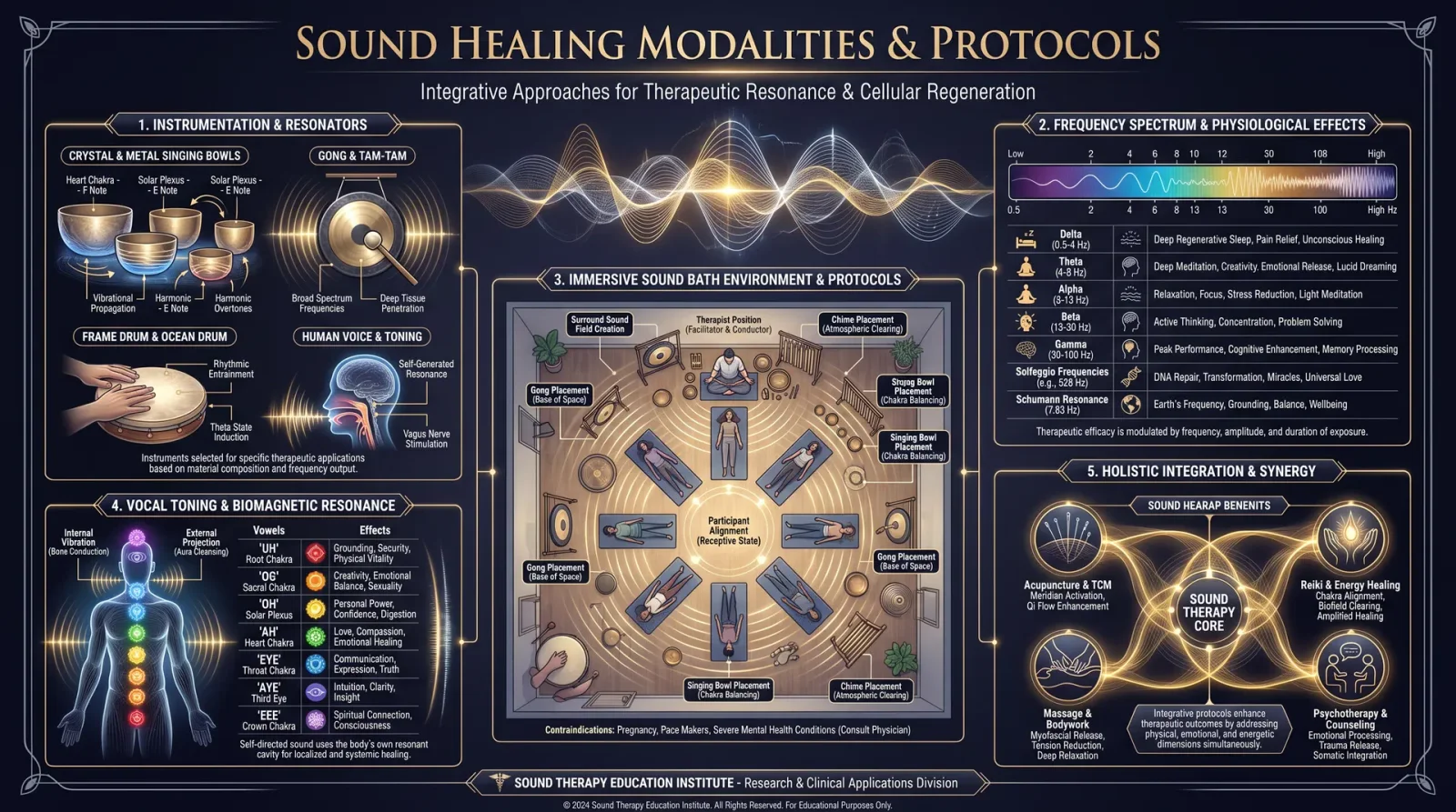 Sound Healing Modalities & Protocols
