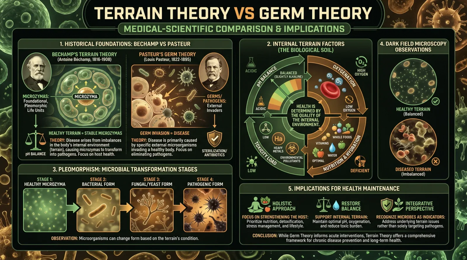 Terrain Theory vs Germ Theory
