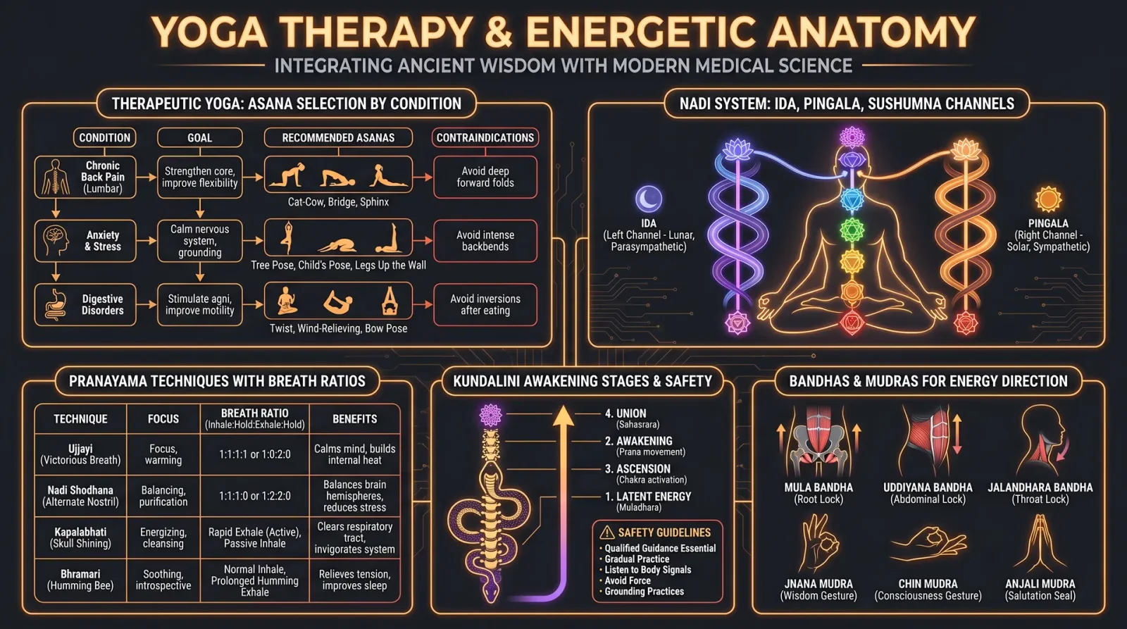 Yoga Therapy & Energetic Anatomy