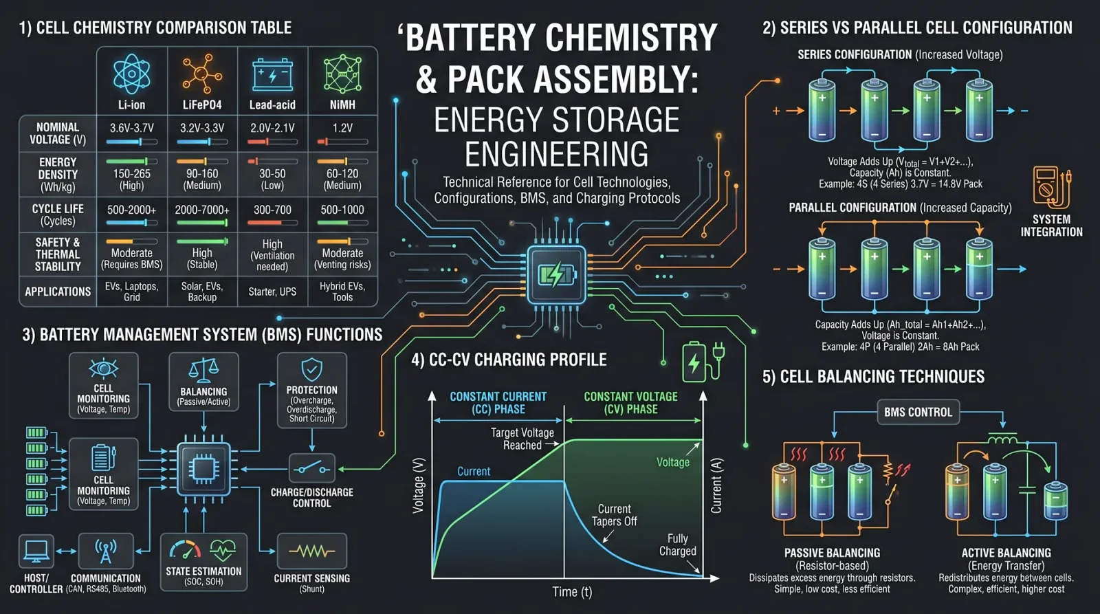 Battery Chemistry & Pack Assembly