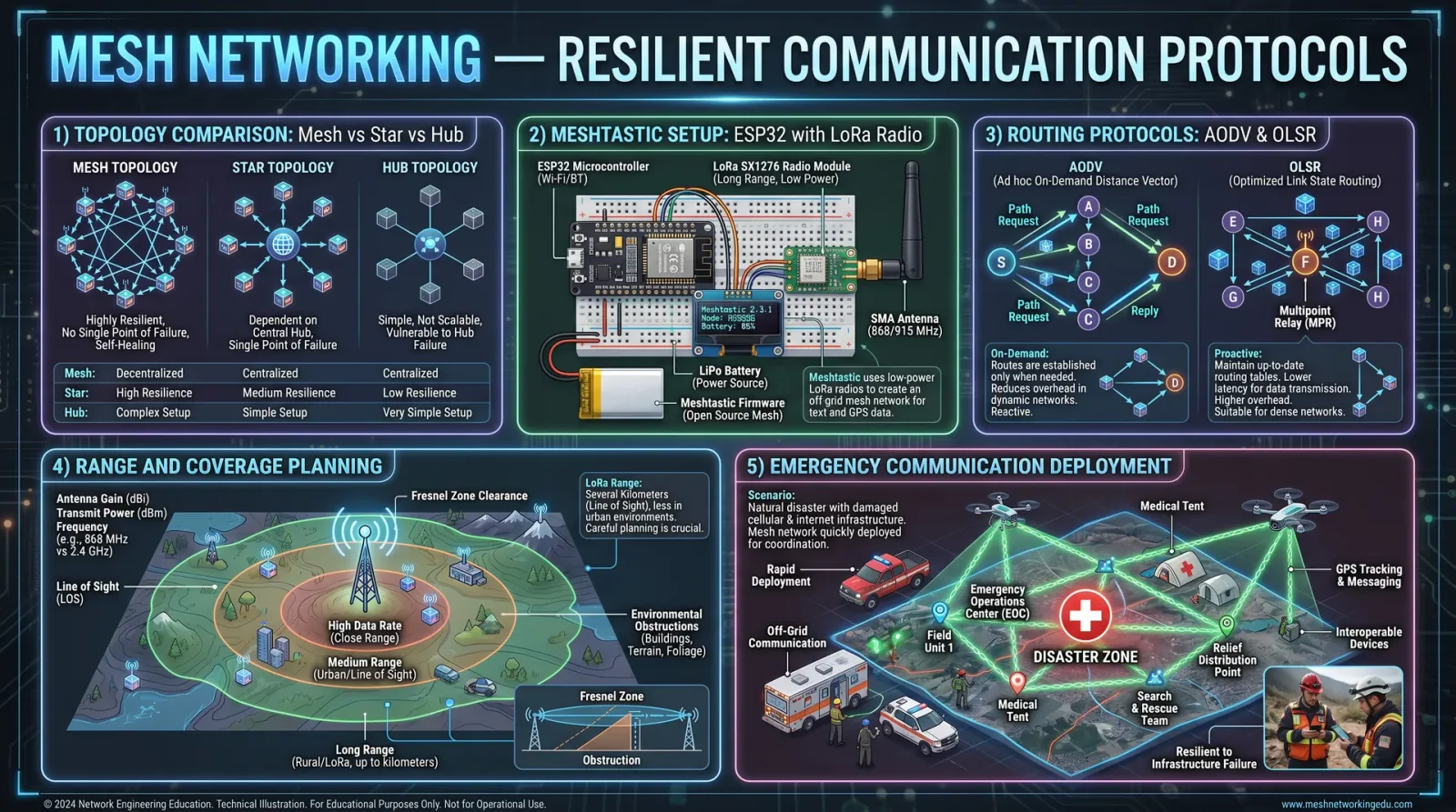 Mesh Networking — Resilient Communication Protocols