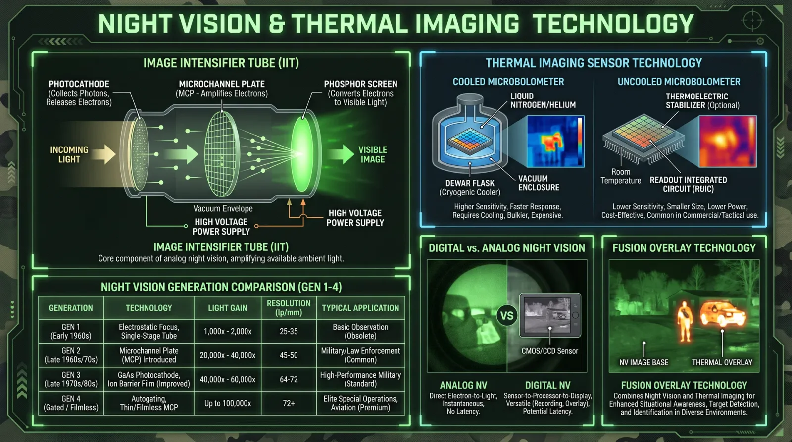 Night Vision & Thermal Imaging Technology