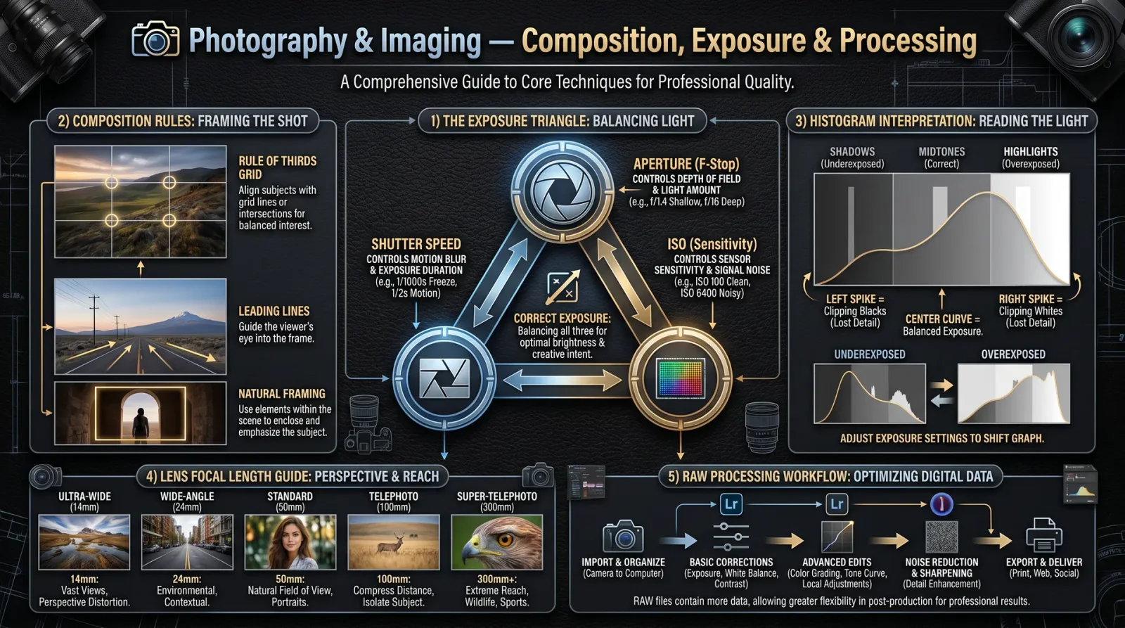 Photography & Imaging — Composition, Exposure & Processing