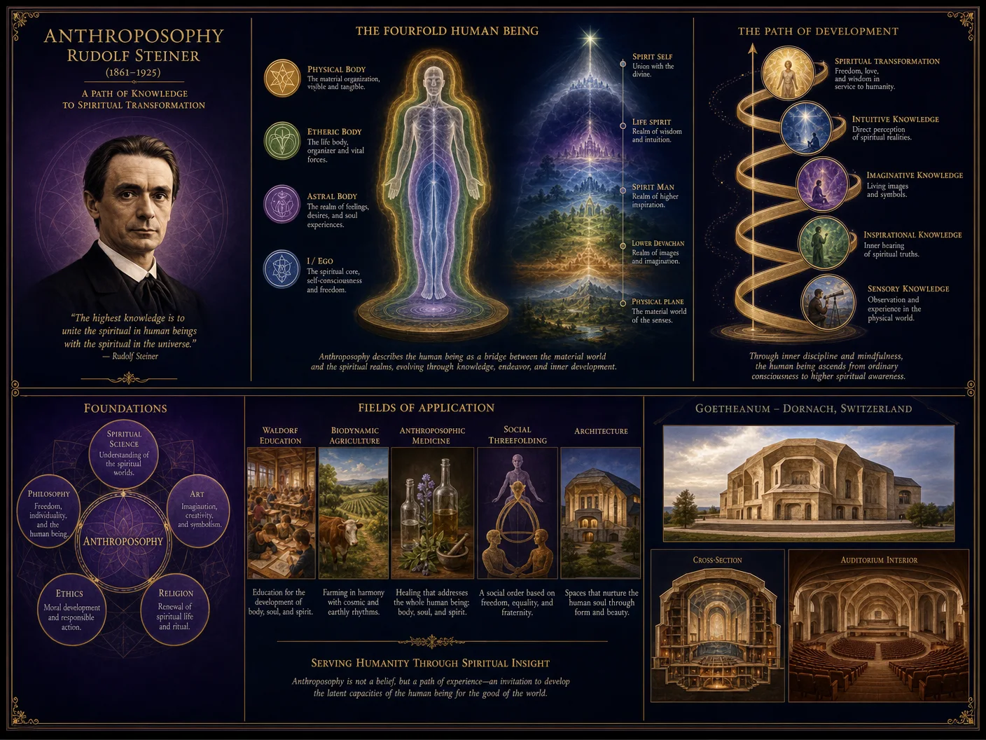 Anthroposophy — Rudolf Steiner's Spiritual Science