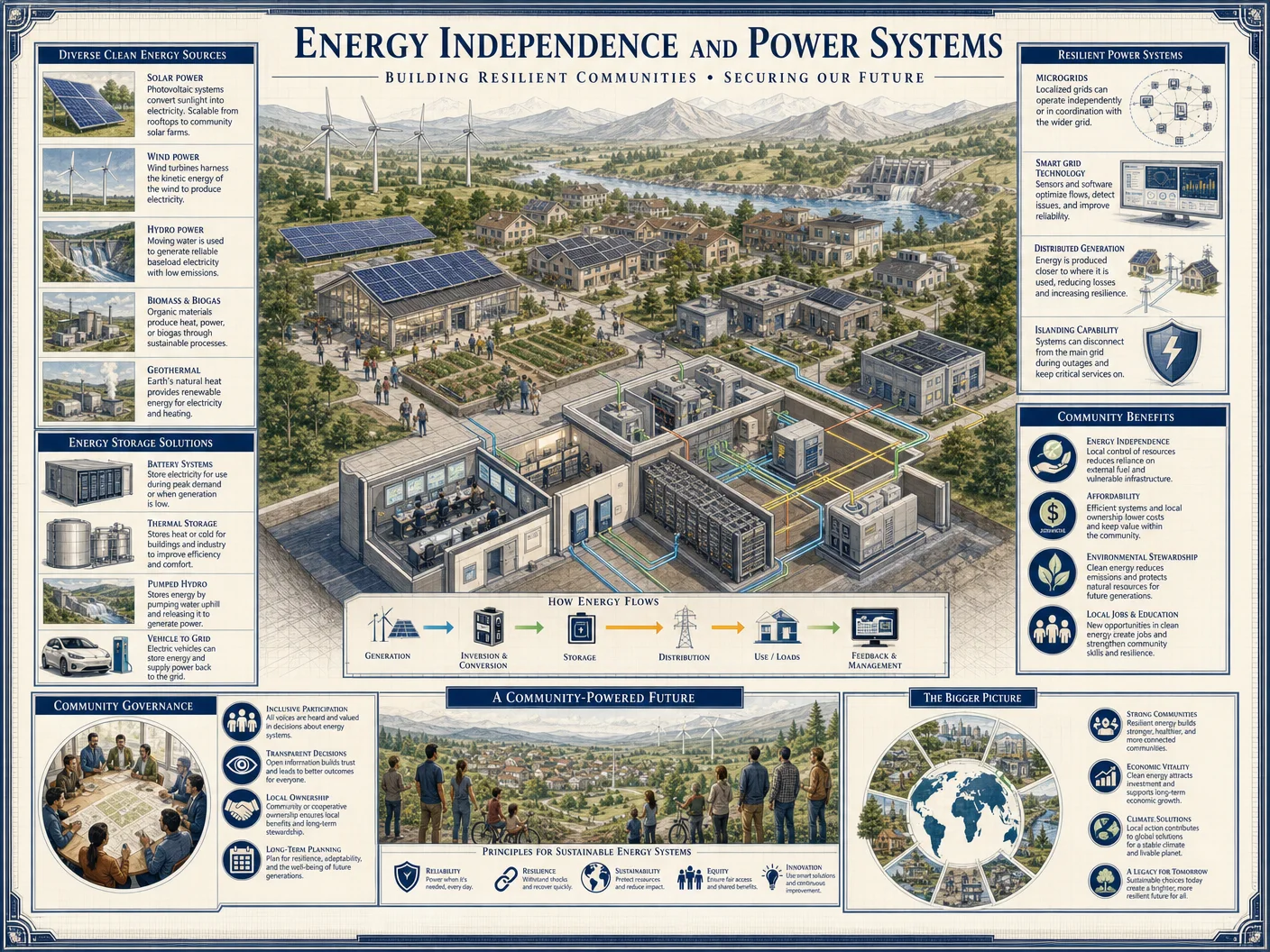 Energy Independence and Power Systems