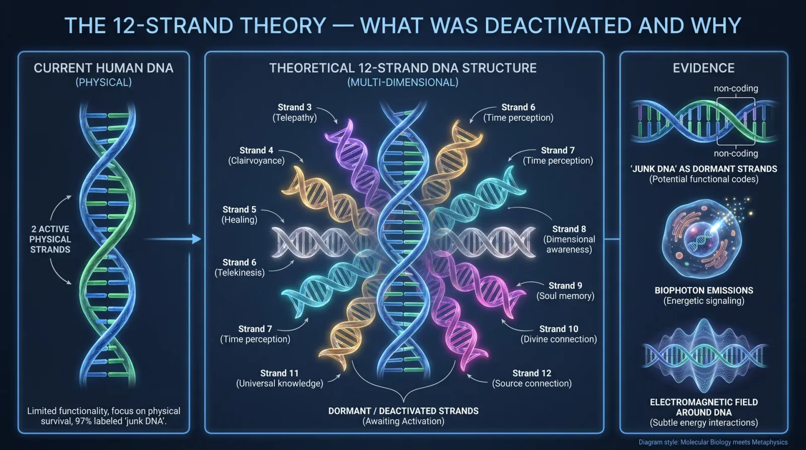 12-Strand DNA — Deactivated Potential