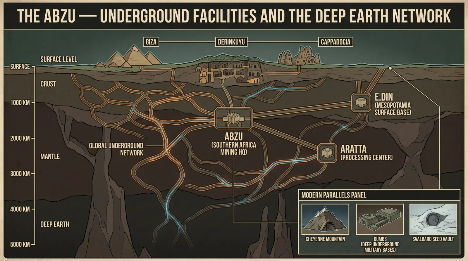 The Abzu — Underground Network