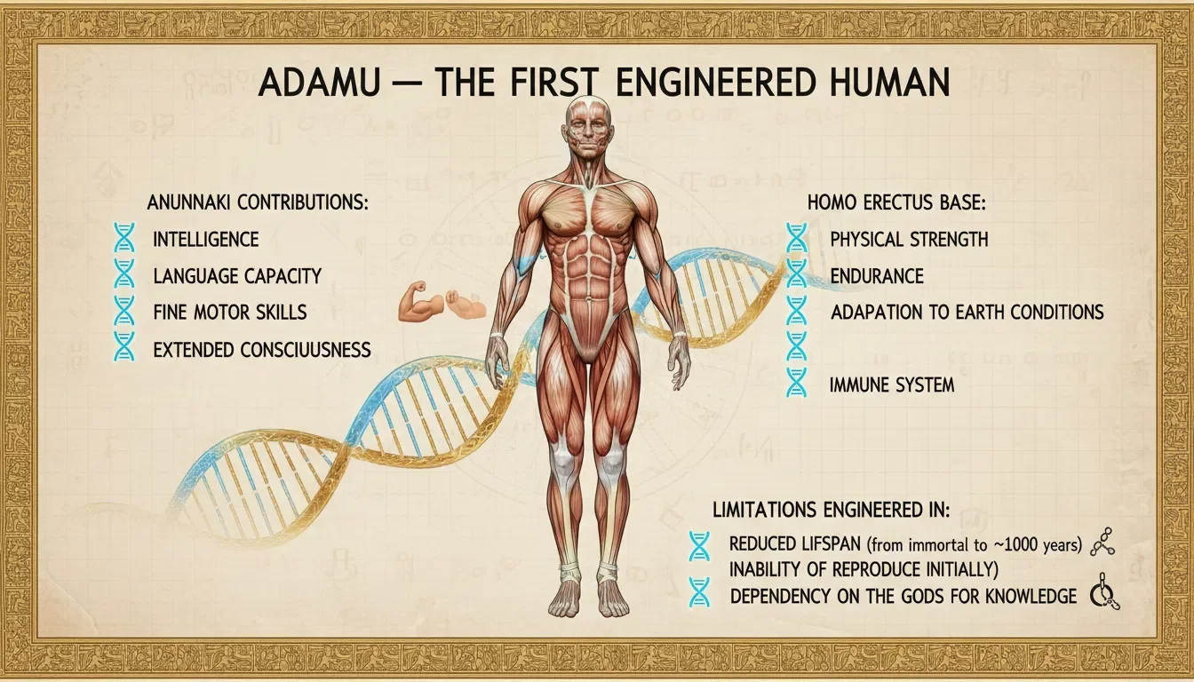 Adamu — First Engineered Human Specifications