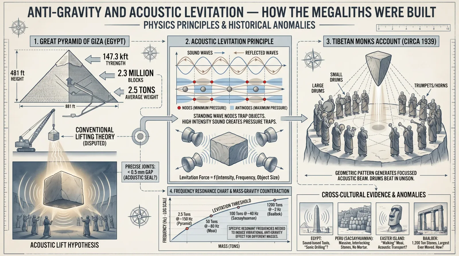 Anti-Gravity and Acoustic Levitation
