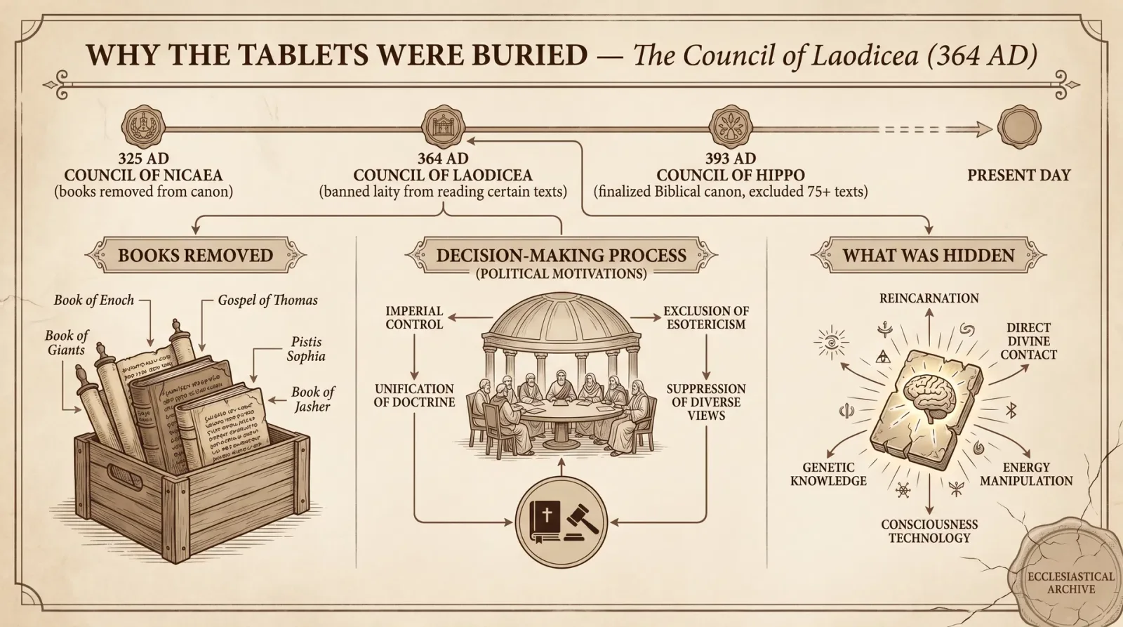 Council of Laodicea — Books Removed