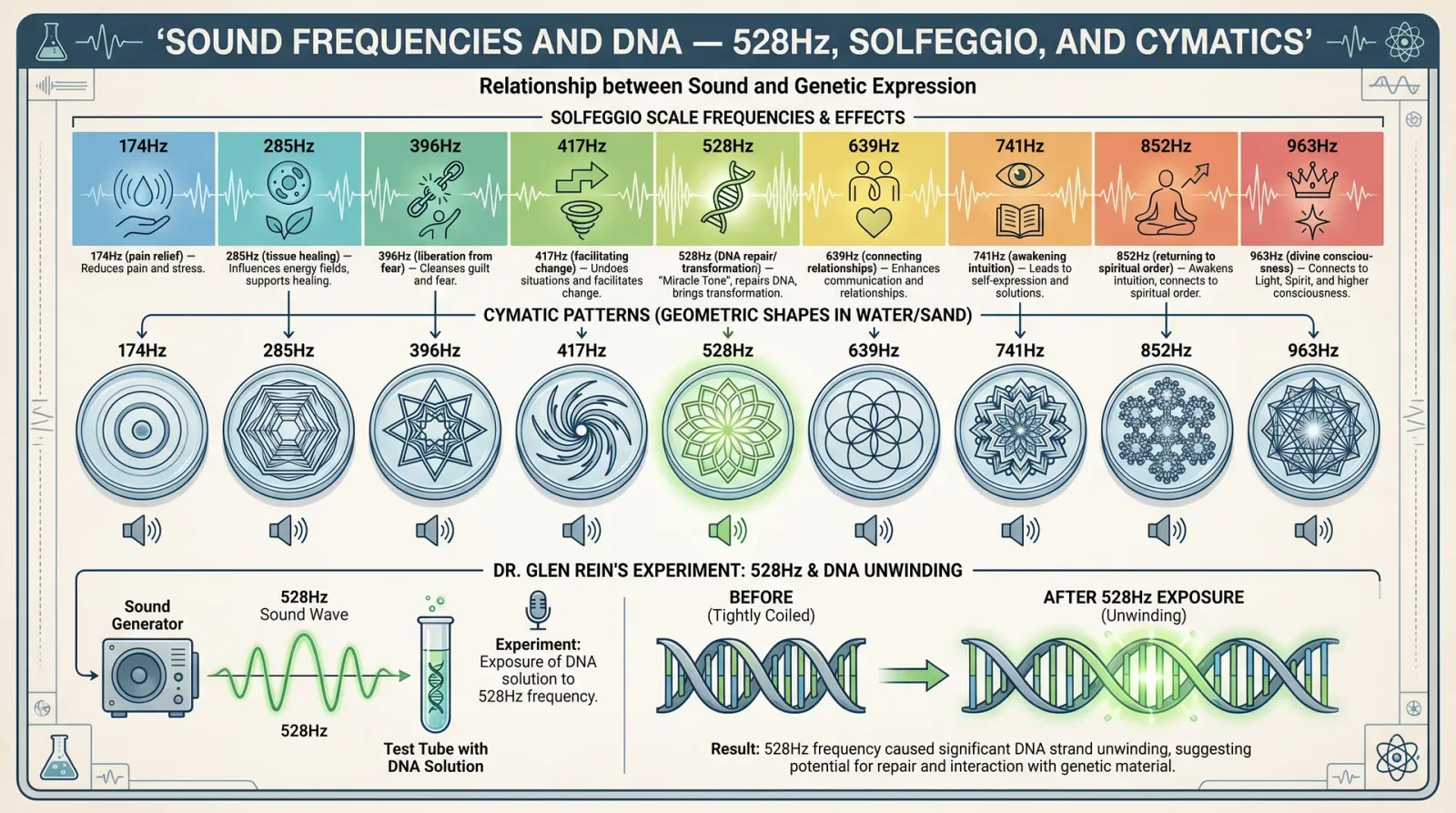 Sound Frequencies and DNA Repair