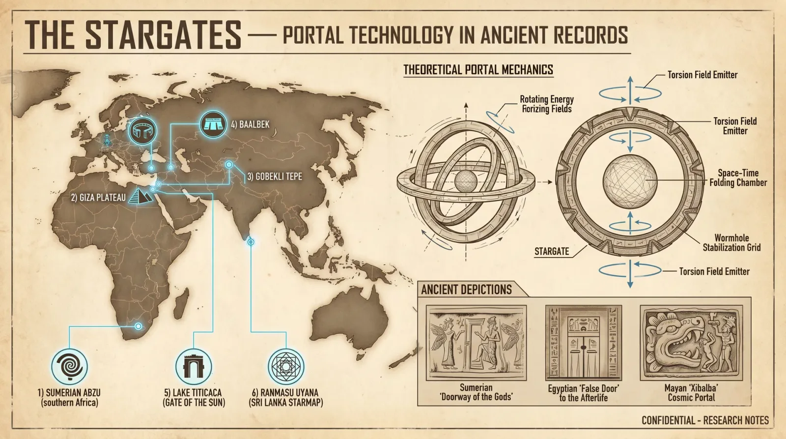 Stargate Locations and Mechanics