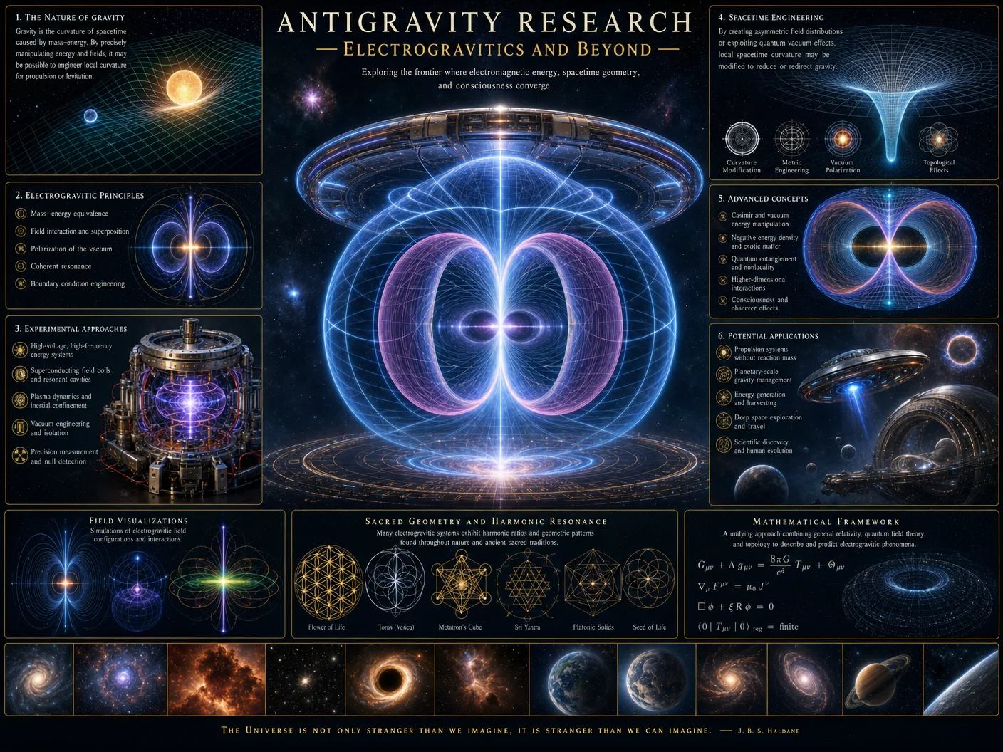 Antigravity Research — Electrogravitics and Beyond