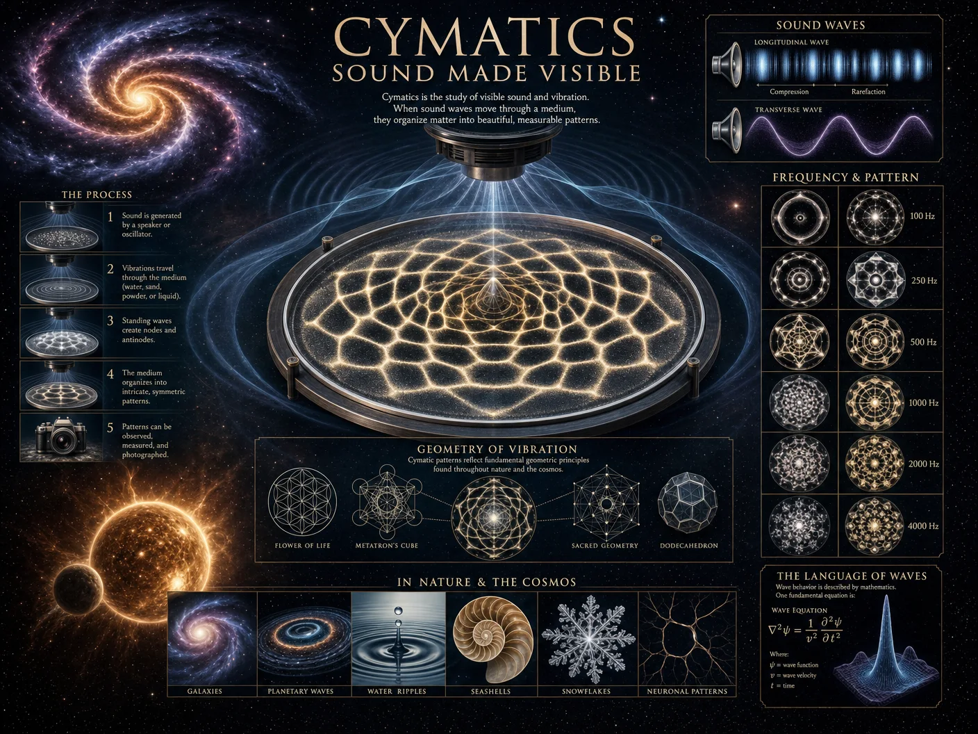 Cymatics — Sound Made Visible
