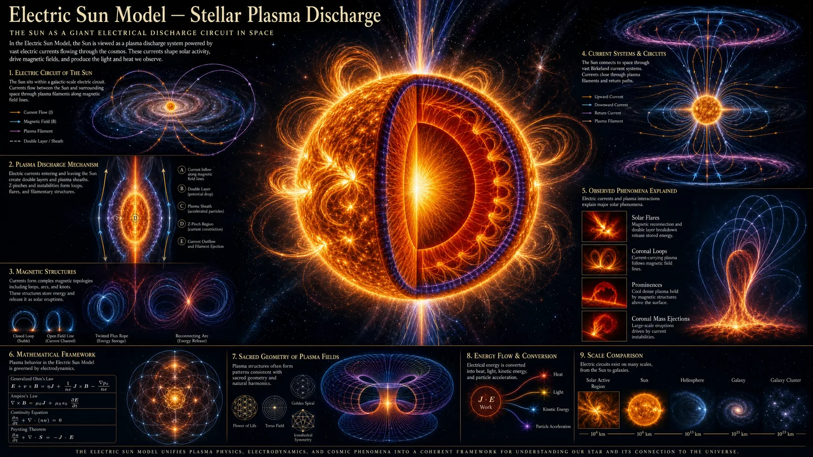 Electric Sun Model — Stellar Plasma Discharge