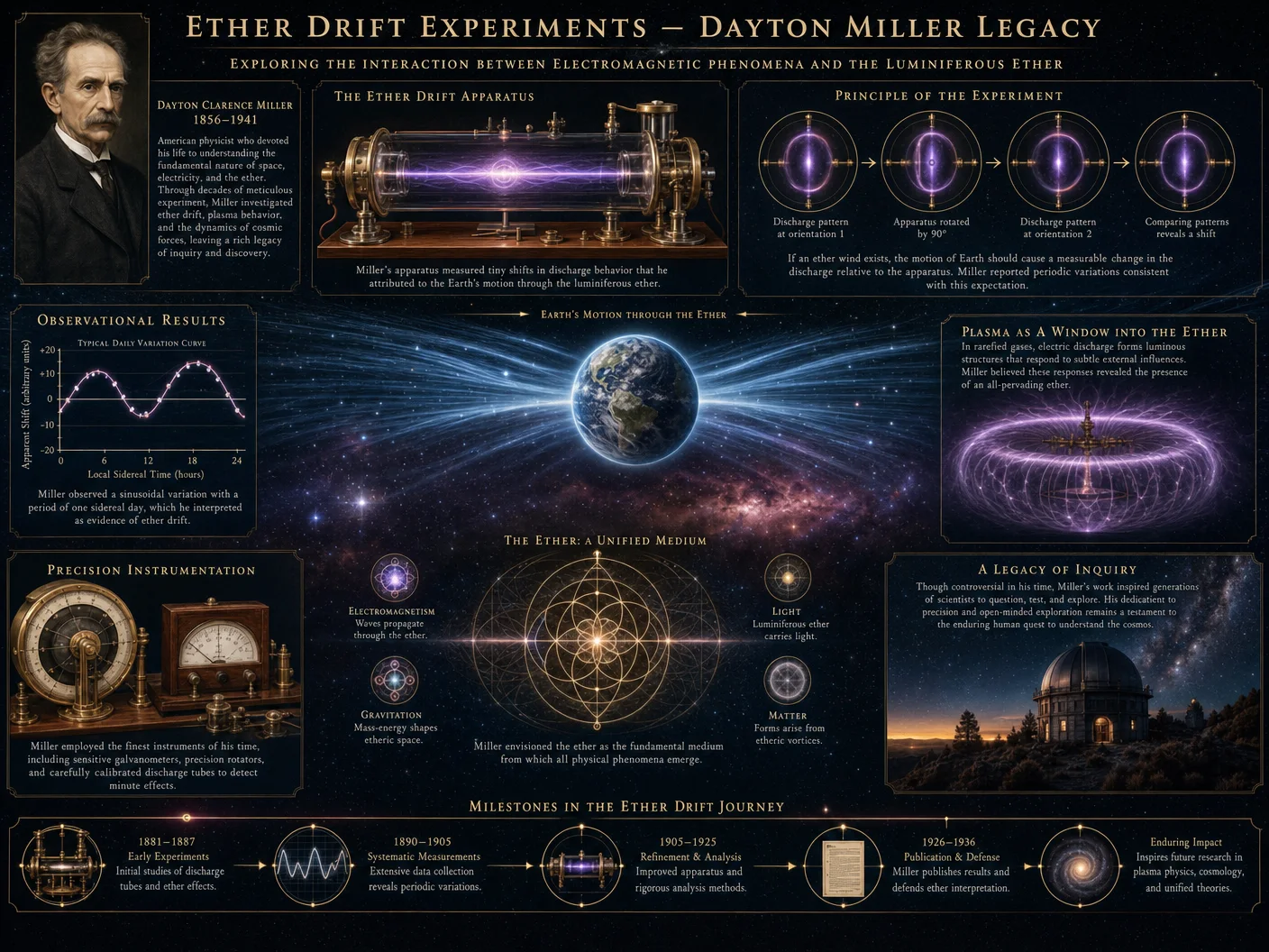 Ether Drift Experiments — Dayton Miller Legacy
