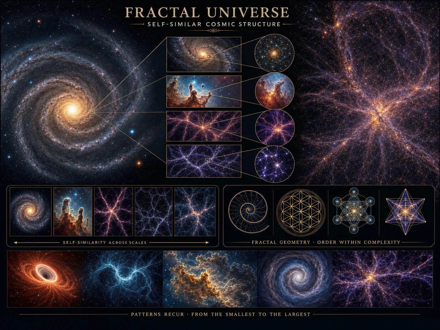 Fractal Universe — Self-Similar Cosmic Structure