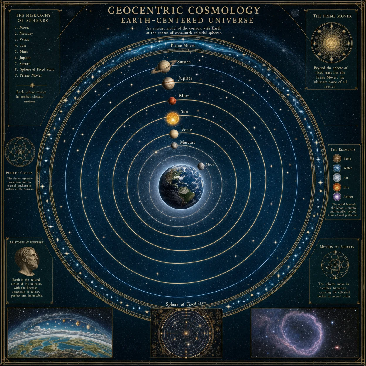 Geocentric Cosmology — Earth-Centered Universe