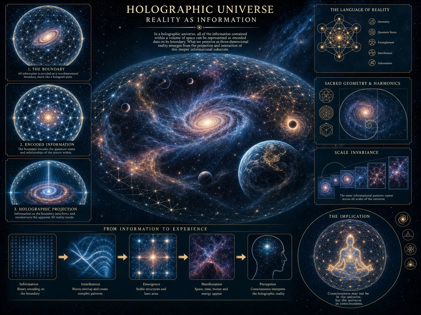 Holographic Universe — Reality as Information