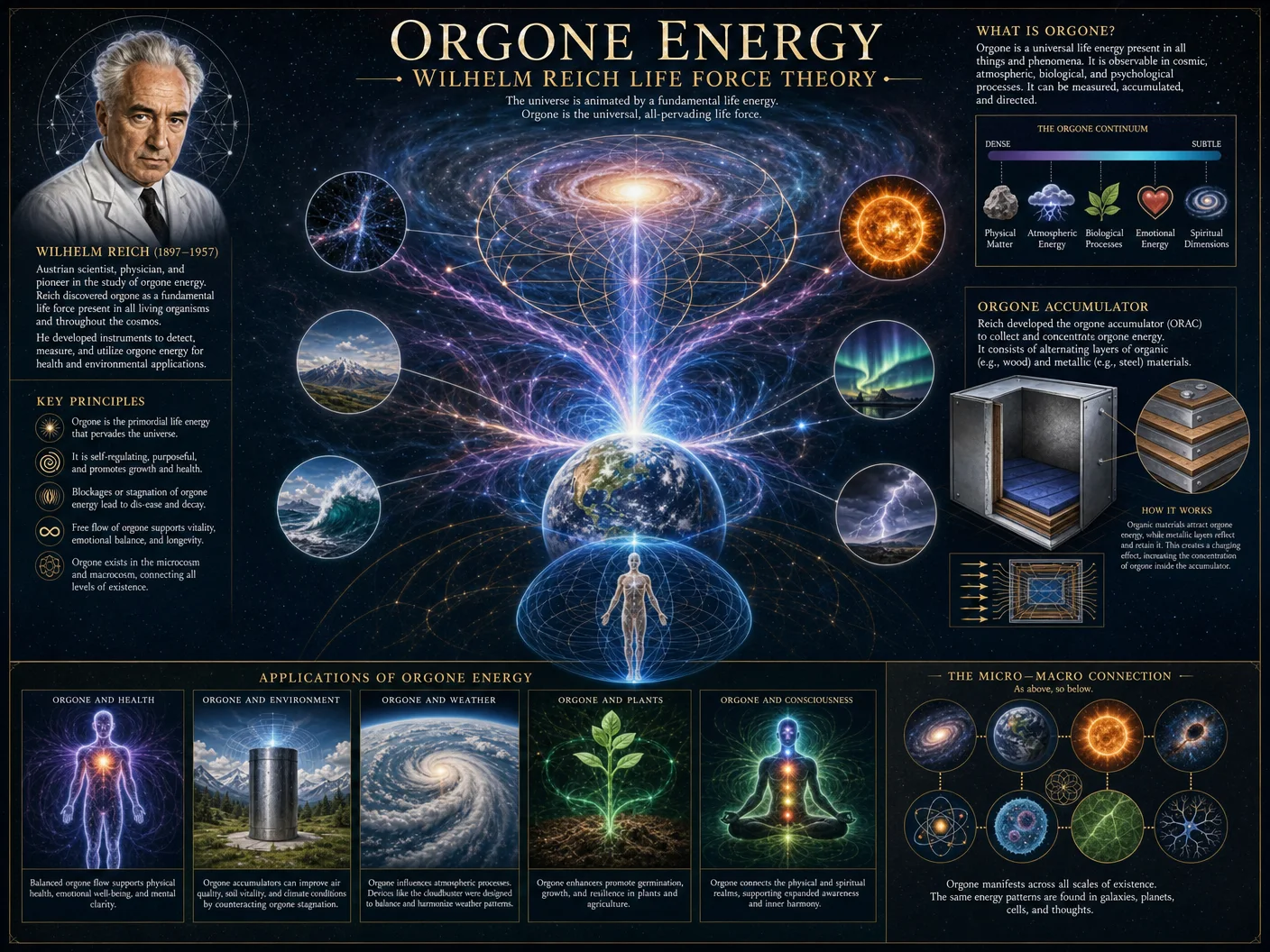 Orgone Energy — Wilhelm Reich Life Force Theory