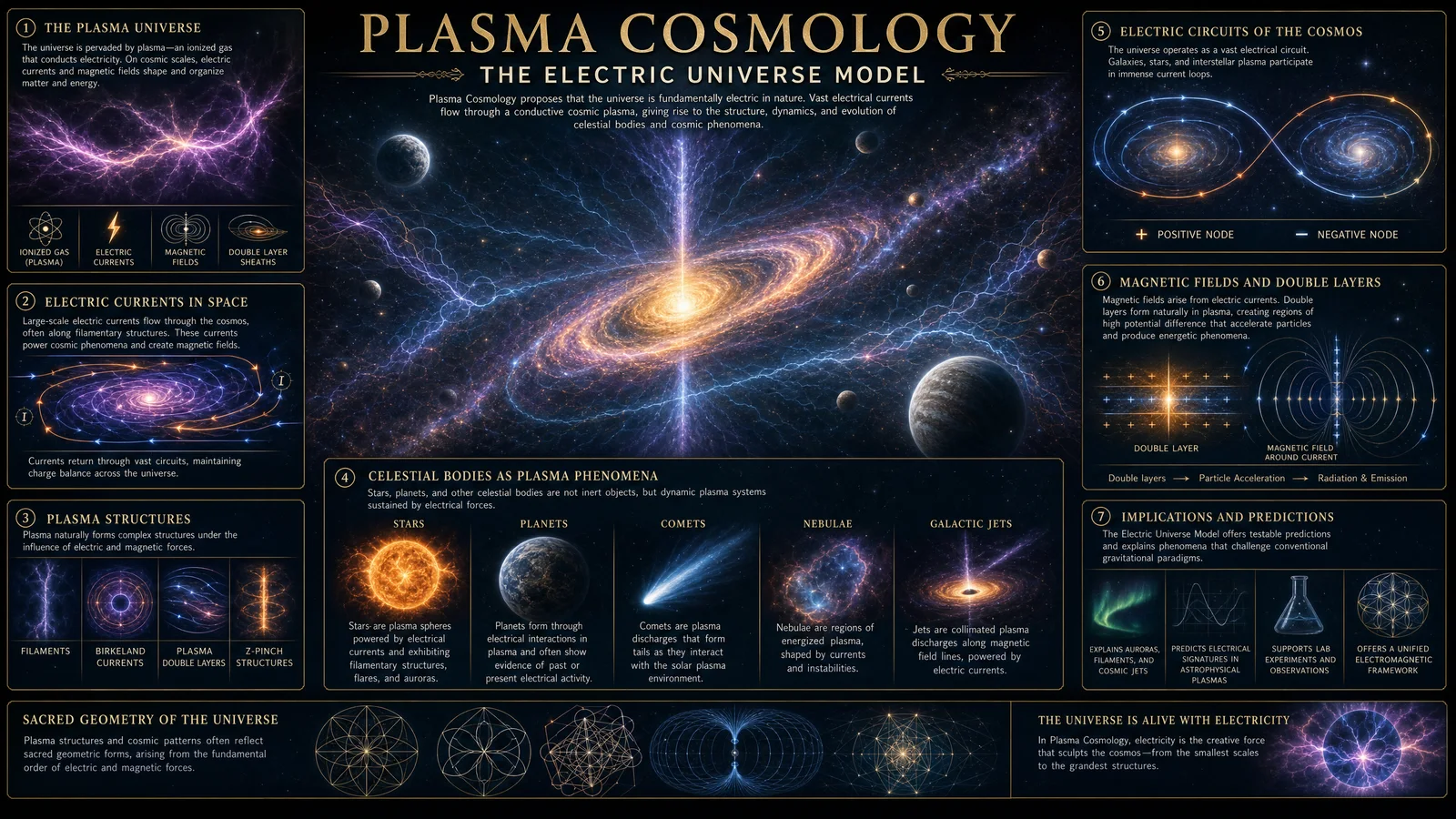 Plasma Cosmology — The Electric Universe Model