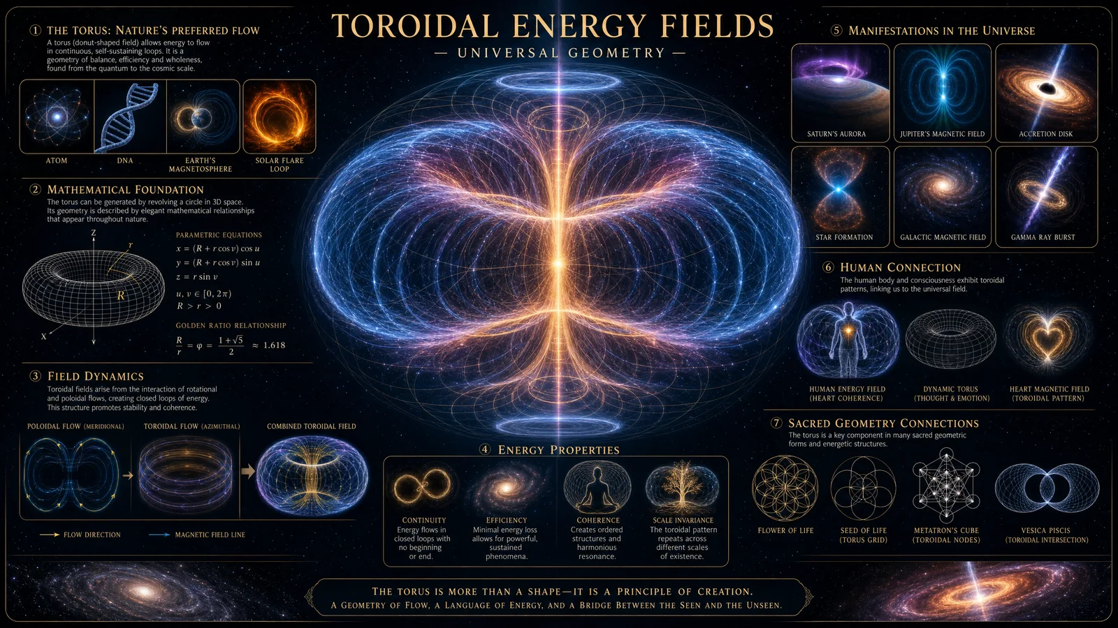 Toroidal Energy Fields — Universal Geometry