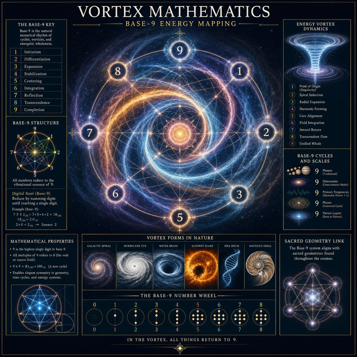Vortex Mathematics — Base-9 Energy Mapping