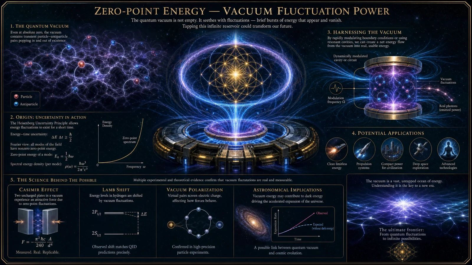 Zero-Point Energy — Vacuum Fluctuation Power