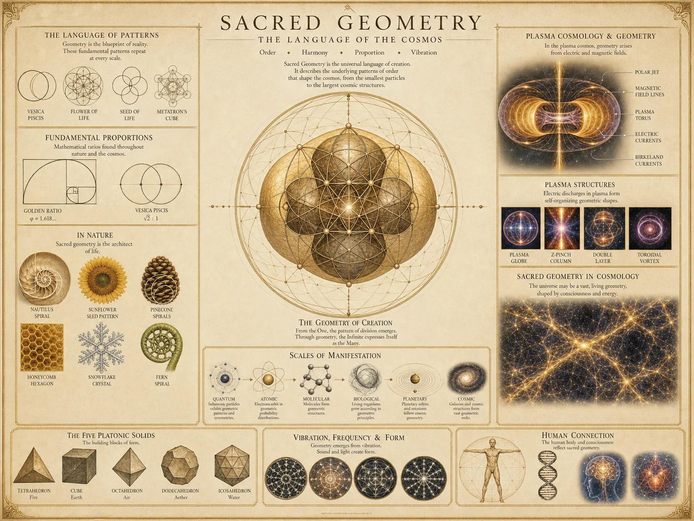 Sacred Geometry — Universal Mathematical Patterns