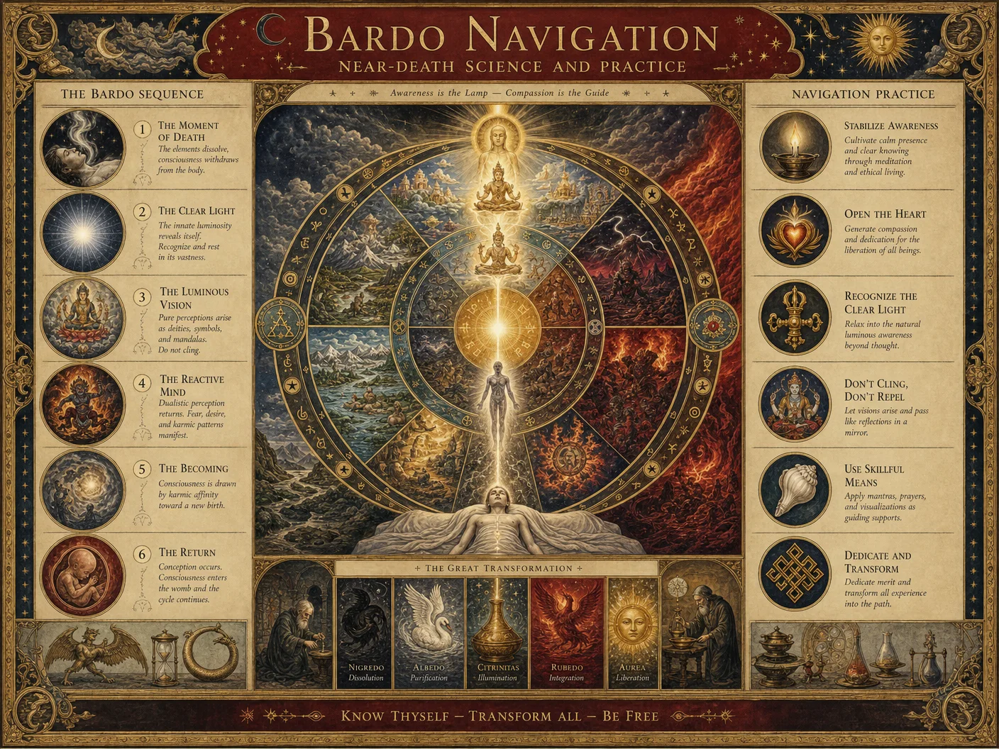 Bardo Navigation — Near-Death Science and Practice