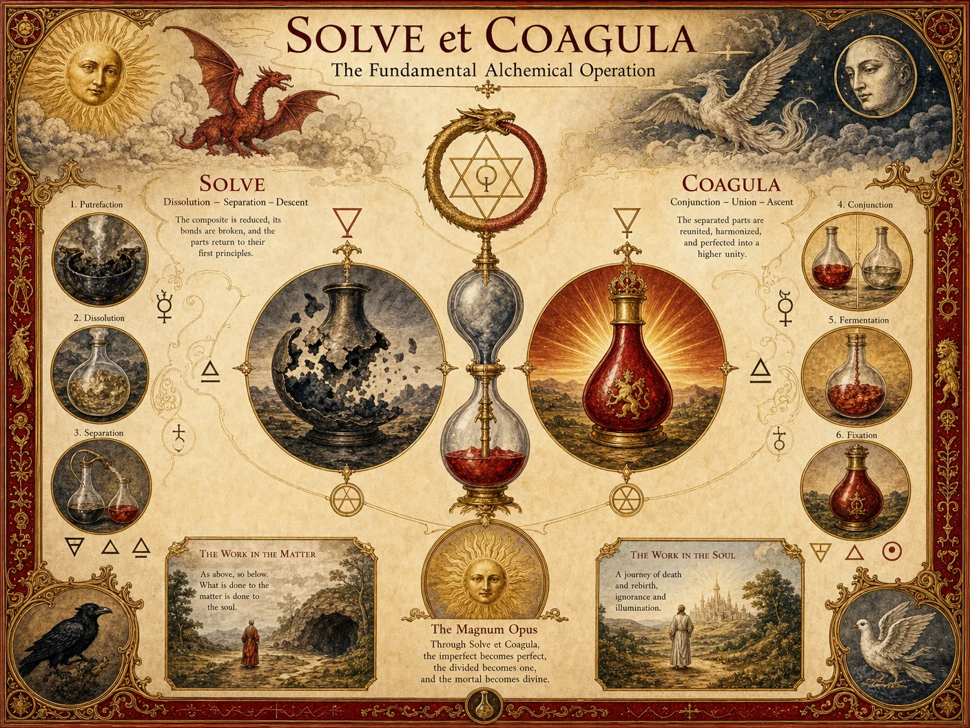 Solve et Coagula — The Fundamental Alchemical Operation