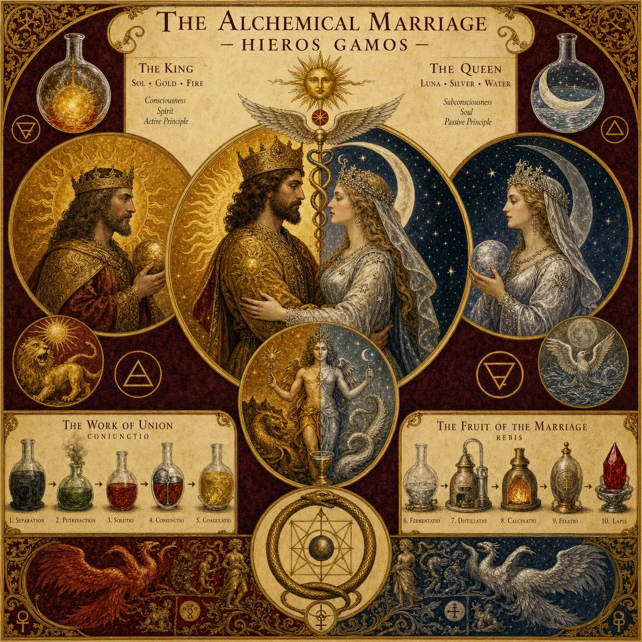 The Alchemical Marriage — Hieros Gamos